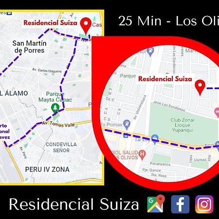 Apartamento Residencial Suiza Lima Exterior foto